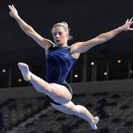 Local gymnast Emma Nedov representing Australia at World Championship in China