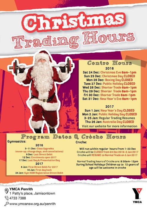 Christmas & Summer Holidays 2016/17