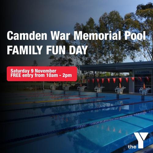 Camden War Memorial Pool Family Fun Day
