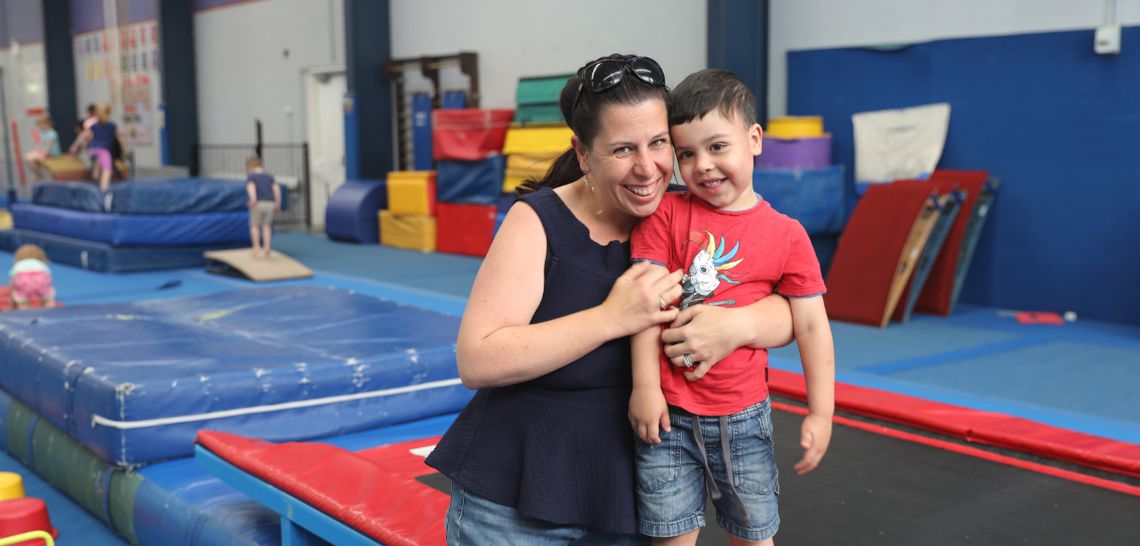 Sally and Joshua Langowski – Gymnastics