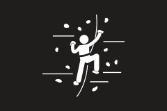 Indoor rock climbing