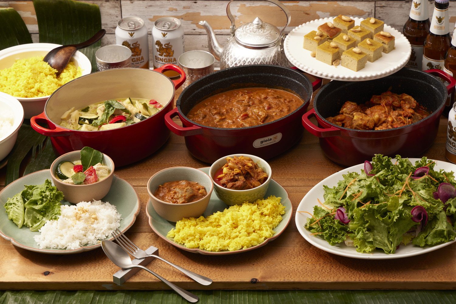 【8種類から3種類のカレーが選べる】豪華カレービュッフェ画像0
