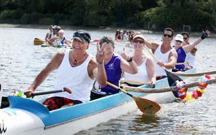 Paddlers delighted to be part of it all