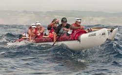 Waka ama Warriors tackle Sugar Loaf