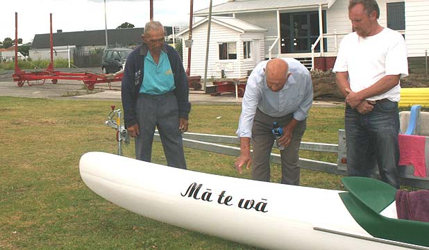 Waka Ama club delighted with gift