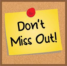 REMINDER: Online Entries