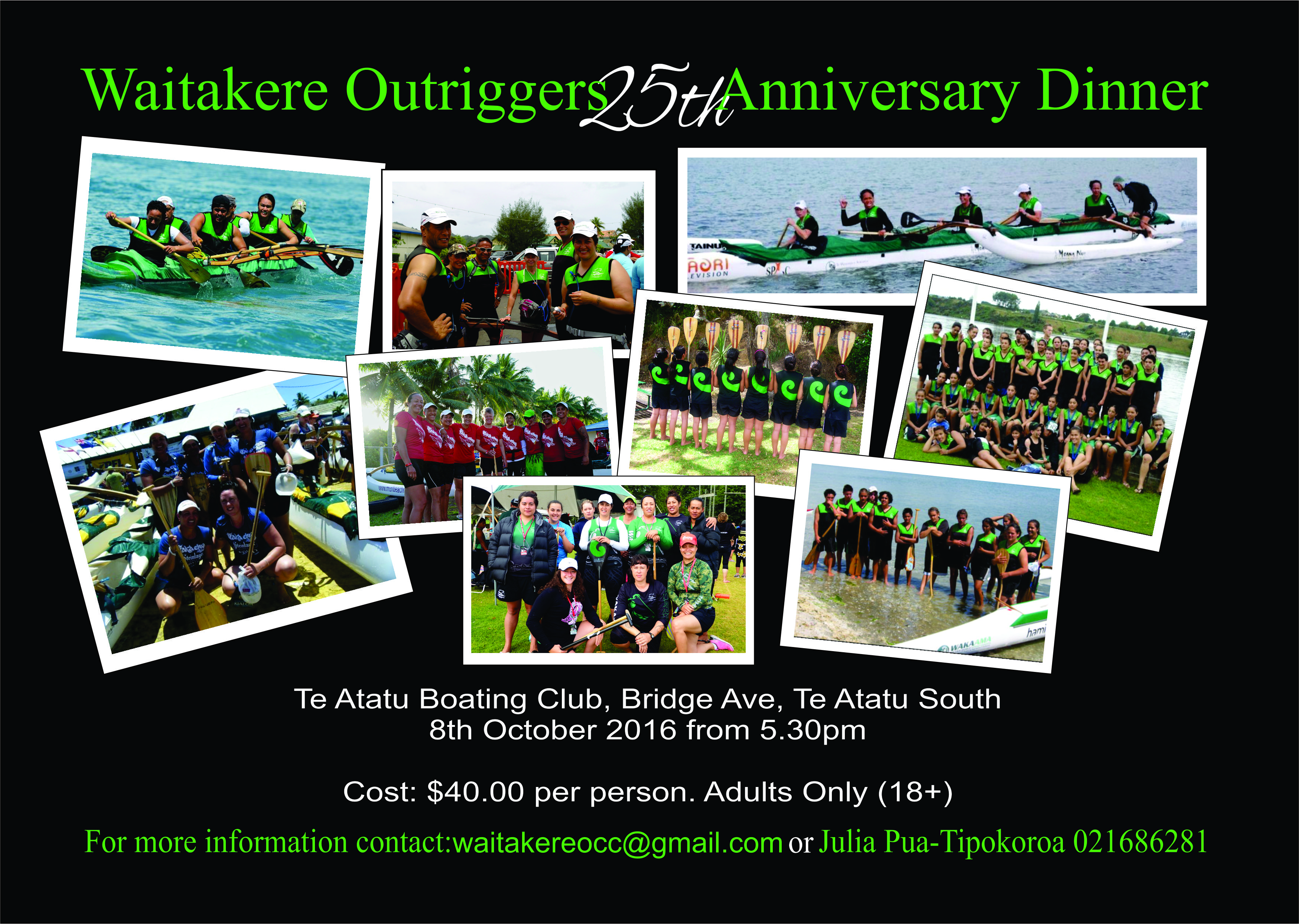 Waitemata Harbour Race – Waitakere OCC 25th Birthday Celebration 