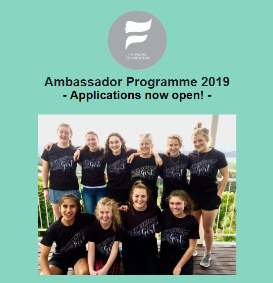 Forward Foundation Ambassador Programme 2019