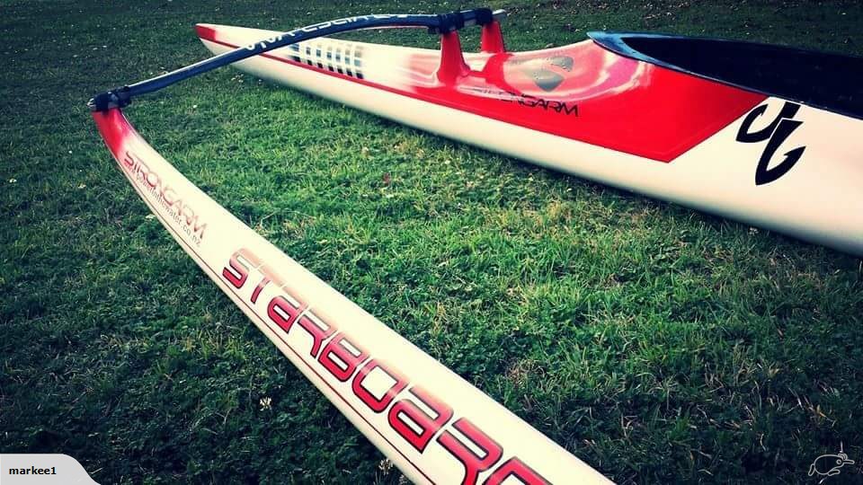 Carbon Fibre Outrigger Canoe Va'a Waka