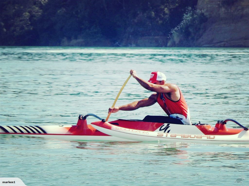 Carbon Fibre Outrigger Canoe Va'a Waka