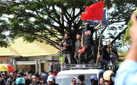 Warga Morowali Apresiasi Aksi Damai Aliansi Masyarakat Morowali Menggugat di Gedung DPRD