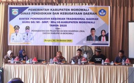 Bidang Kebudayaan Morowali Gelar Bimtek Seni Tradisional: Lestarikan Kearifan Lokal Lewat Pendidikan