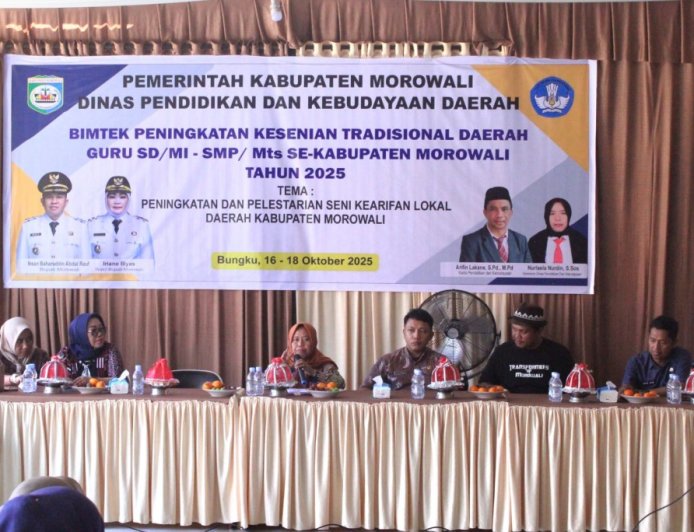 Bidang Kebudayaan Morowali Gelar Bimtek Seni Tradisional: Lestarikan Kearifan Lokal Lewat Pendidikan