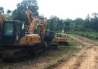 Lima Ekskavator Misterius Ditemukan di Sungai Desa Bente, Warga Khawatirkan Aktivitas Ilegal