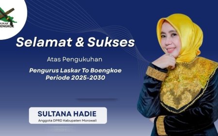 Sultana Hadie: “Bangga Menjadi Bagian dari Laskar To Boengkoe, Saatnya Kita Berdiri di Garda Terdepan”