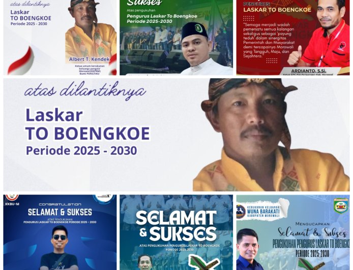 Jadi 'Payung Teduh' Bumi Tepe Asa Moroso, Laskar To Boengkoe Tuai Apresiasi Lintas Tokoh