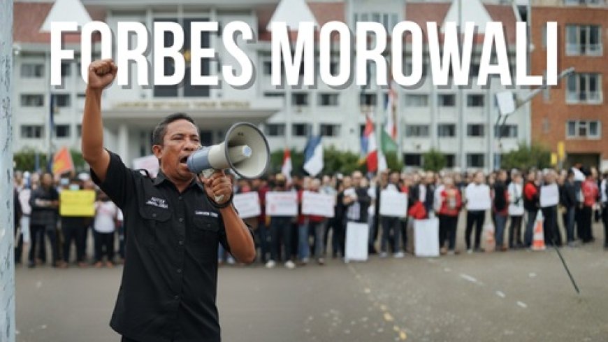 FORBES Morowali: Kelompok 'Forbes Ambunu' Penerima Dana Rp 4 M Bukan Bagian Kami