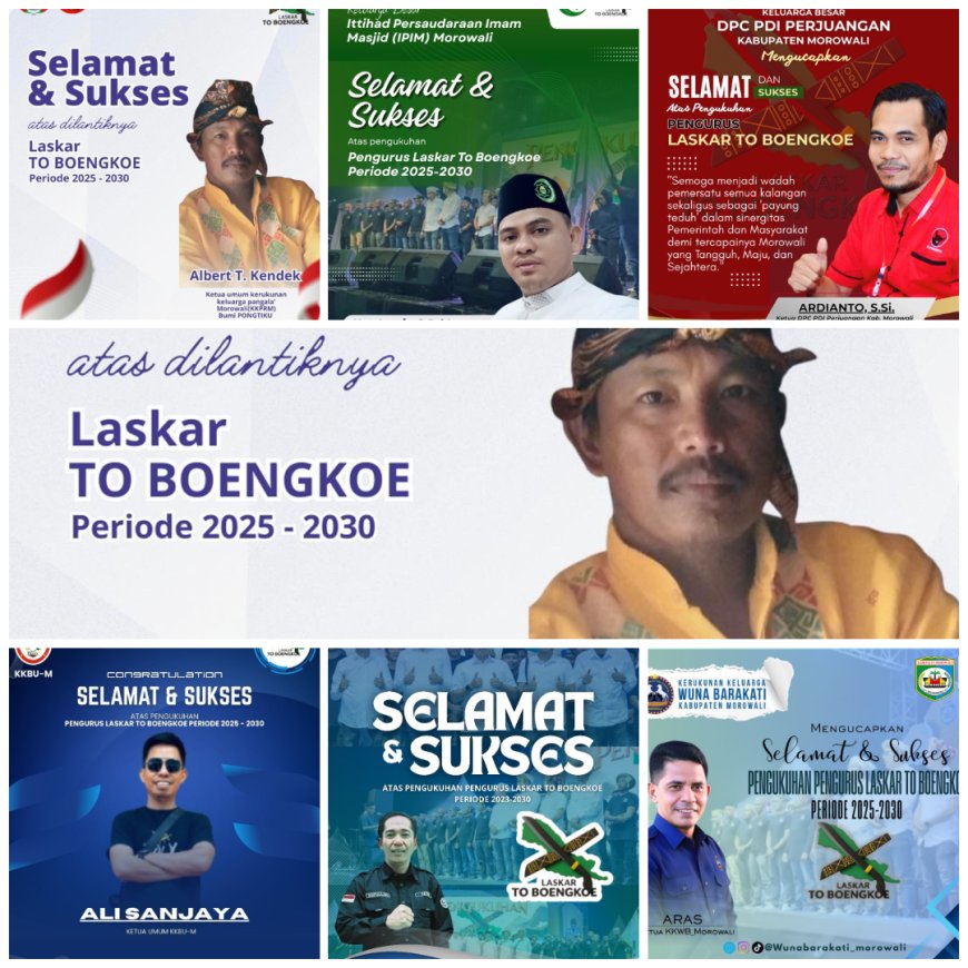 Jadi 'Payung Teduh' Bumi Tepe Asa Moroso, Laskar To Boengkoe Tuai Apresiasi Lintas Tokoh