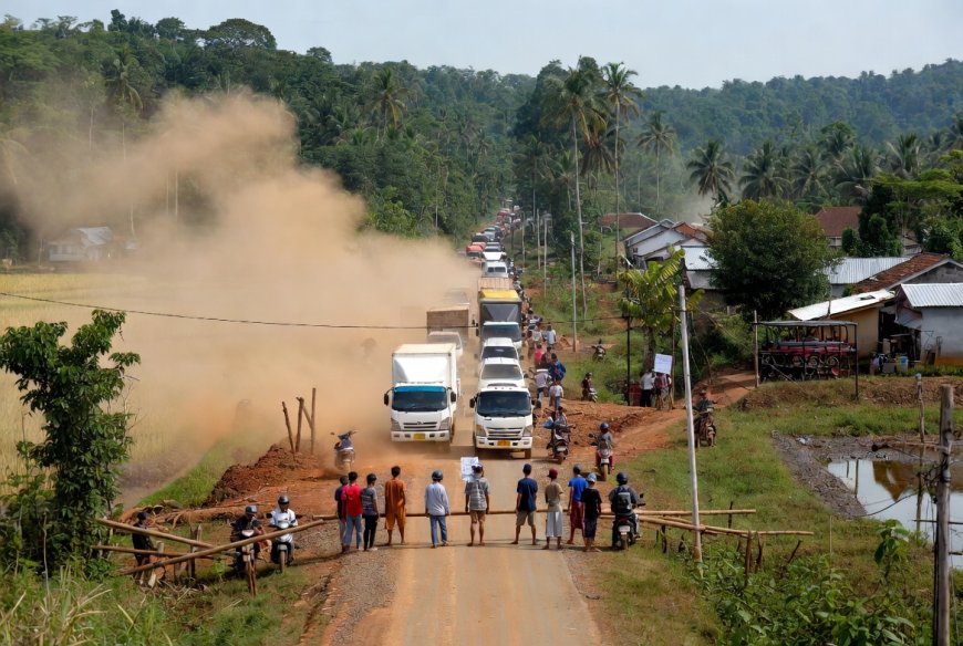 Warga Bahomoahi Blokade Jalur Alternatif Sulteng–Sulsel Mulai 15 Maret, Ini Pemicunya