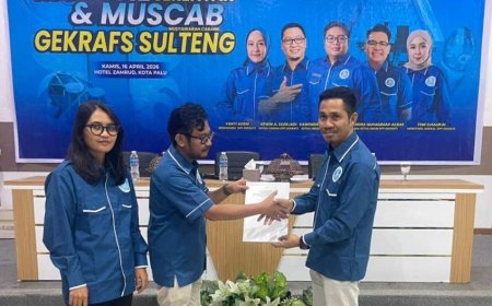 Resmi Pimpin GEKRAFS Morowali, Bahrun Samran Siap Akselerasi Sektor Ekonomi Kreatif