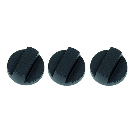 ACC M PRO OVEN KNOBS BLACK 1 1