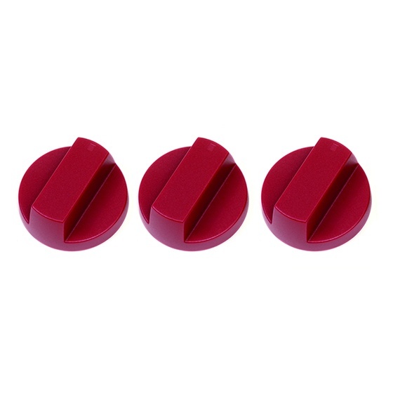 ACC M PRO OVEN KNOBS RED 1 1