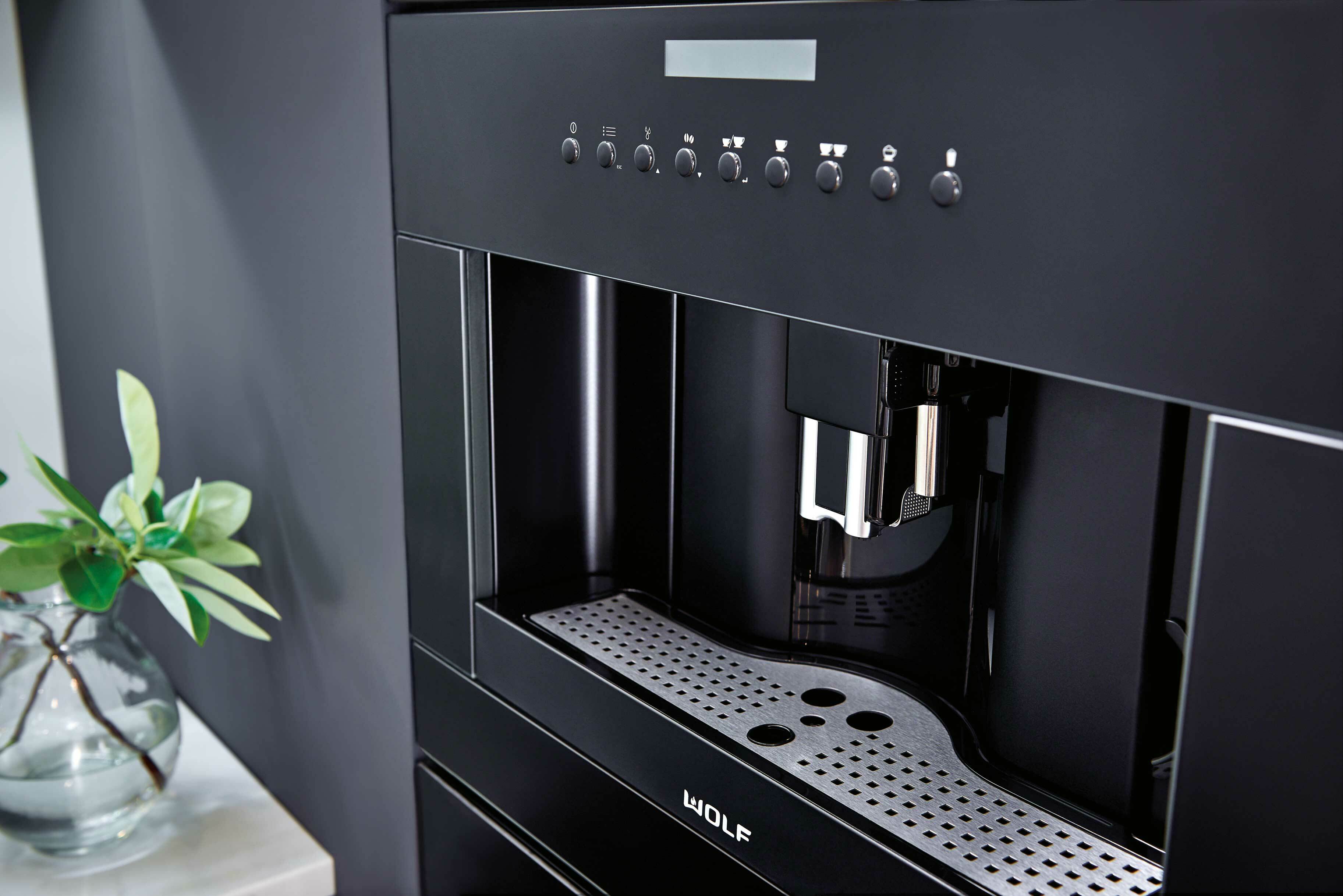 Wolf Coffee Machine Close