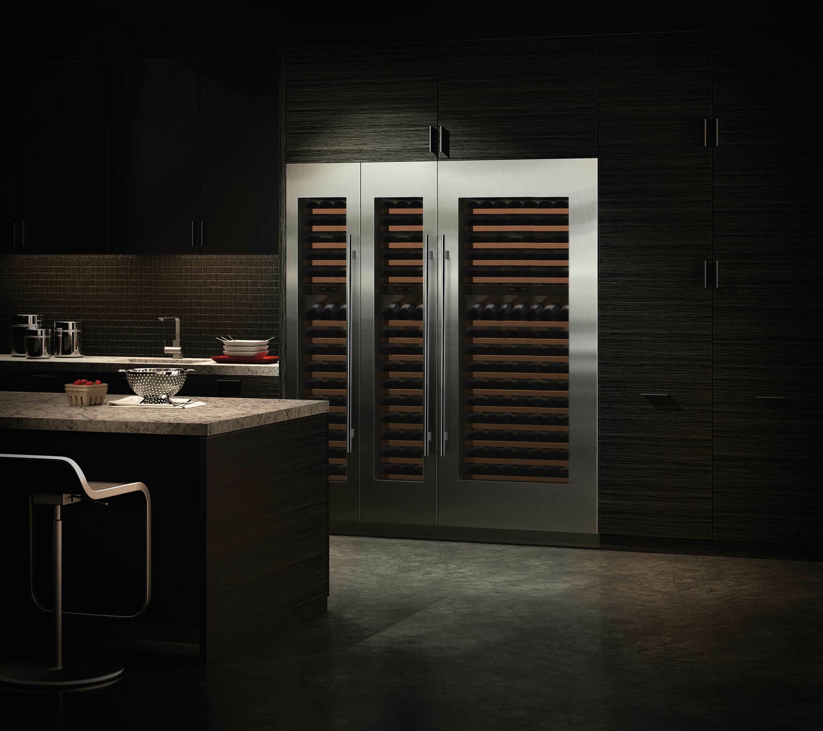 Sub Zero Wine Storage
