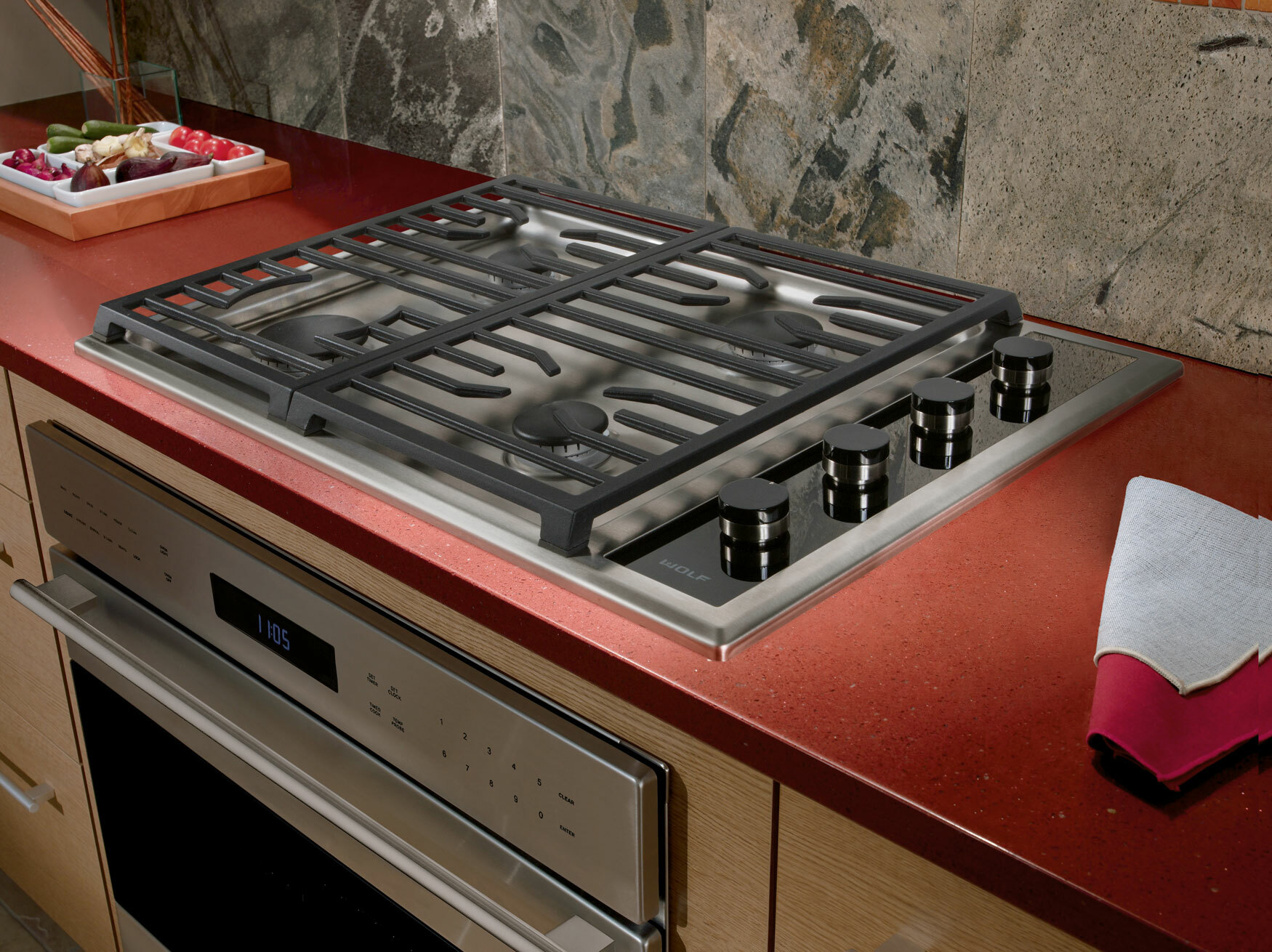 Wolf Gas Cooktop