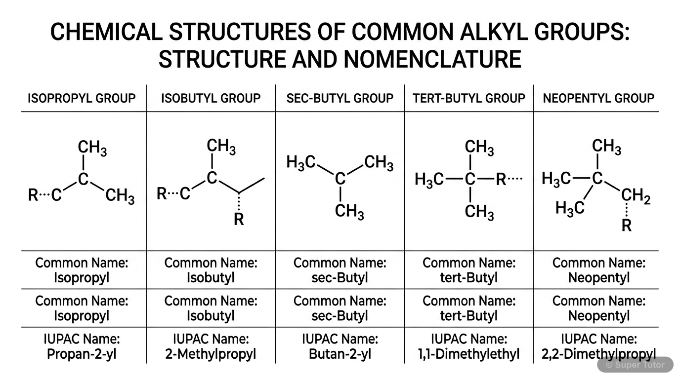 Alkanes and Cycloalkanes Formula Sheet — Free, JEE Mains | Super Tutor