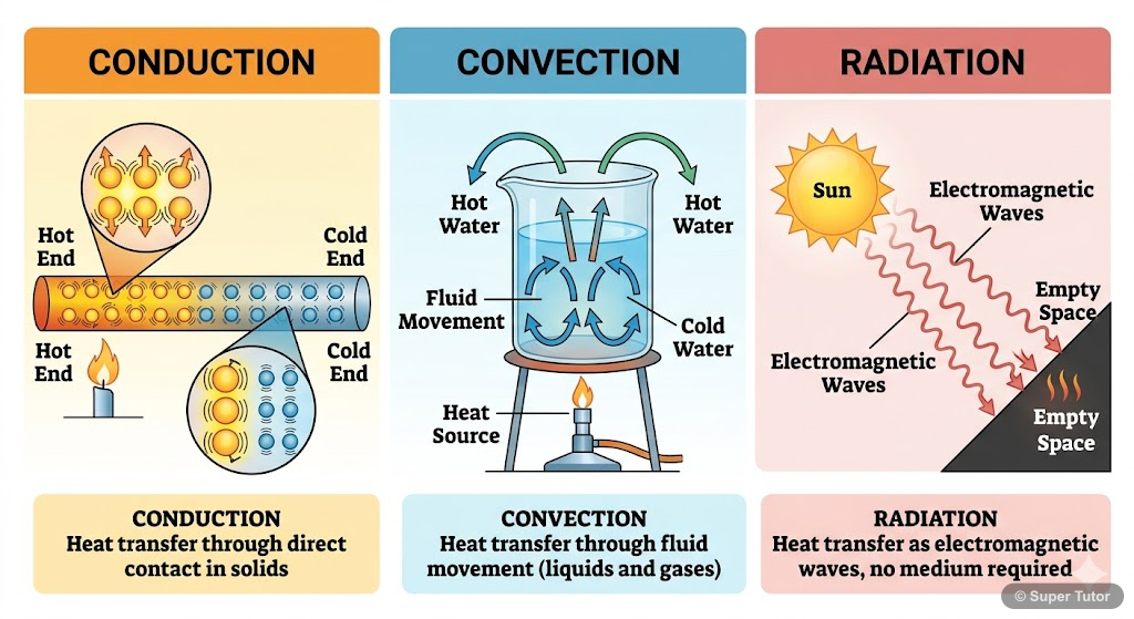 Transmission of Heat Important Topics 2026 — Free, NEET-UG | Super Tutor