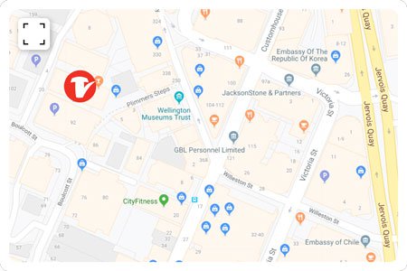 travelodge wellington map