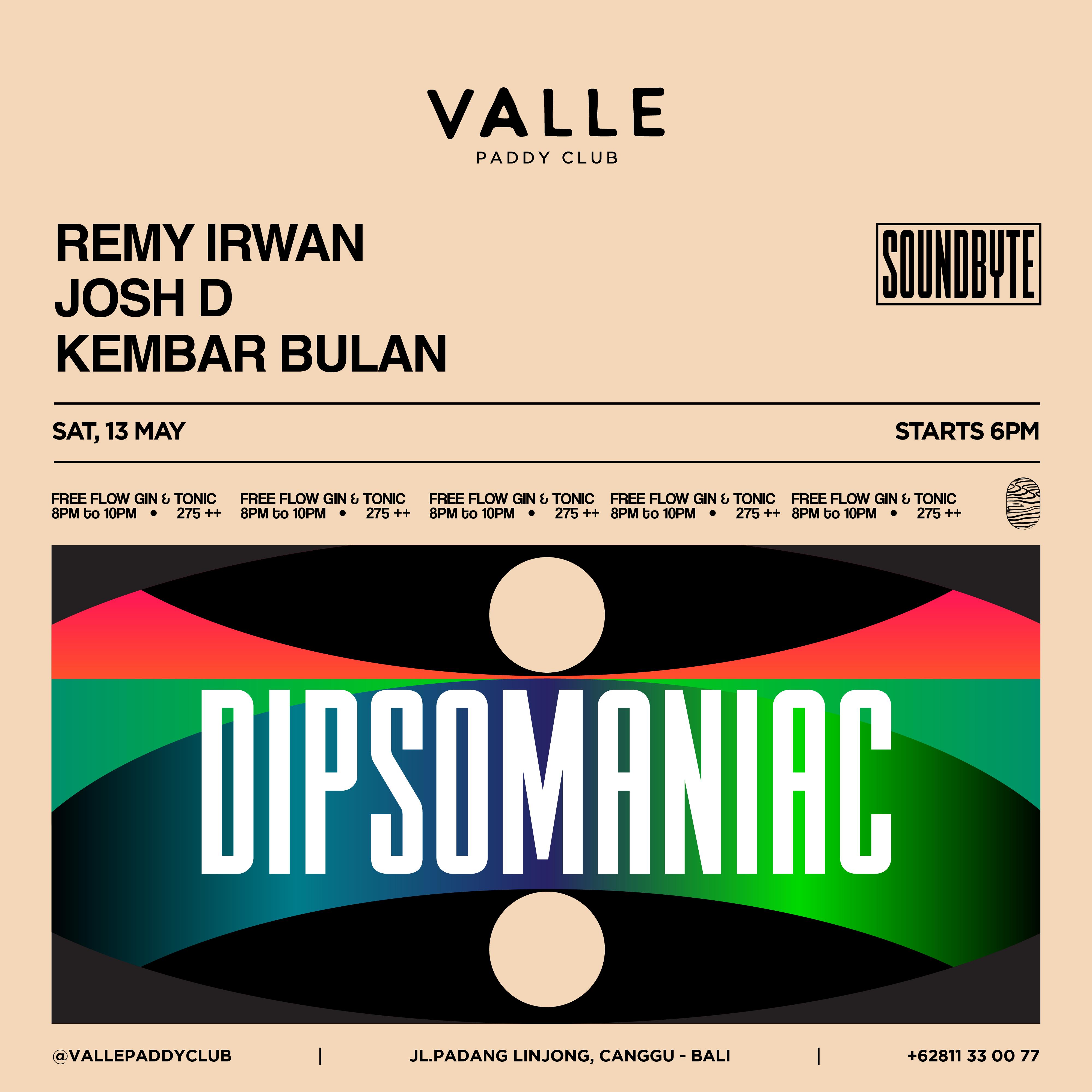 The Bali Bible Dipsomaniac X Soundbyte Remy Irwan, Josh D, Kembar Bulan