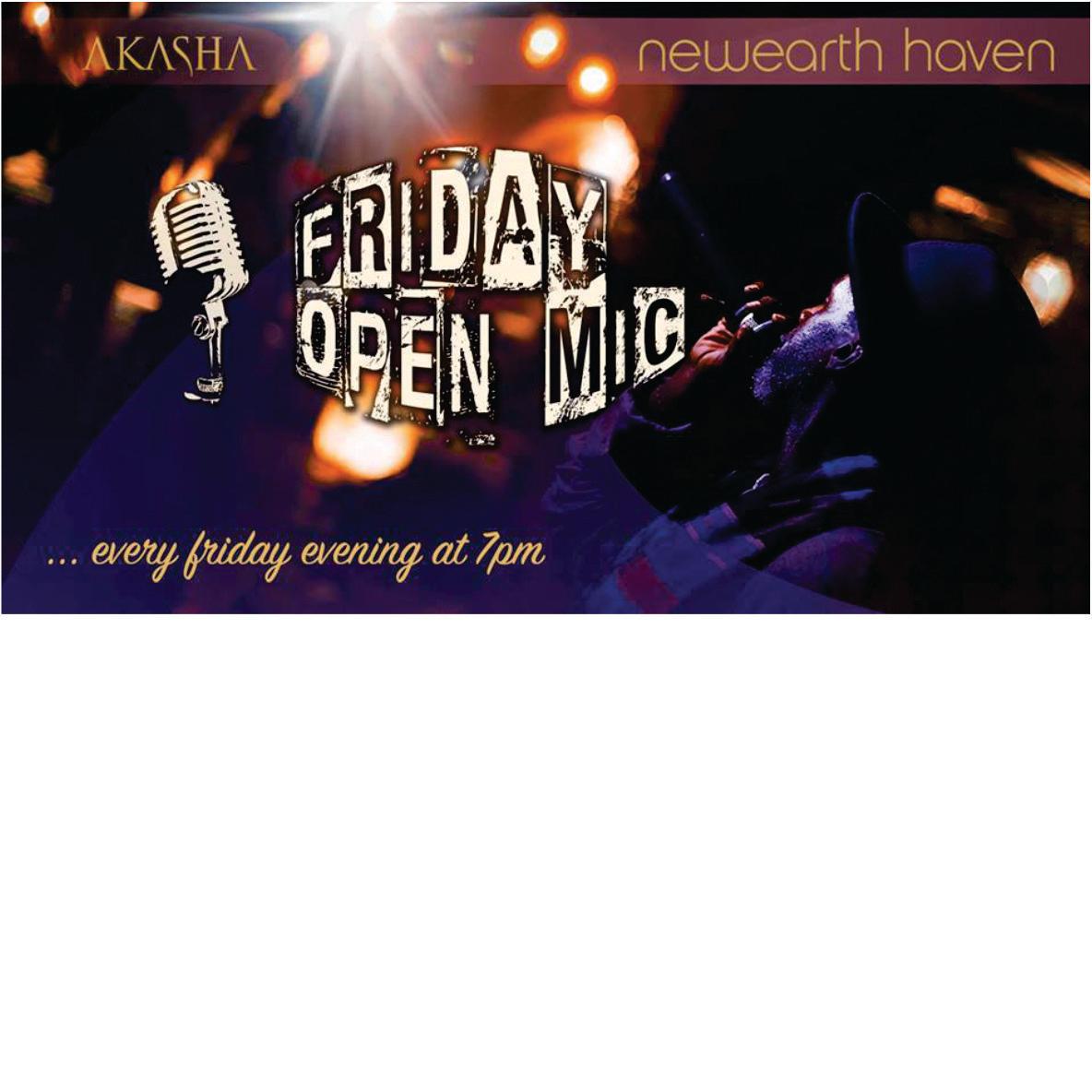 Friday Open Mic At Akasha The Bali Bible