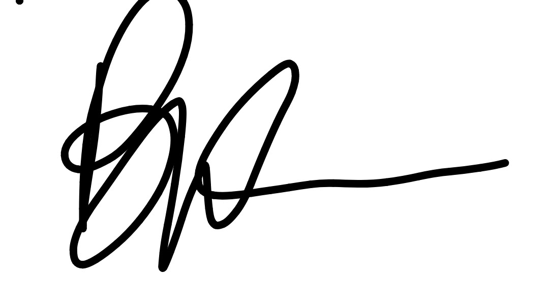 Client representative's signature