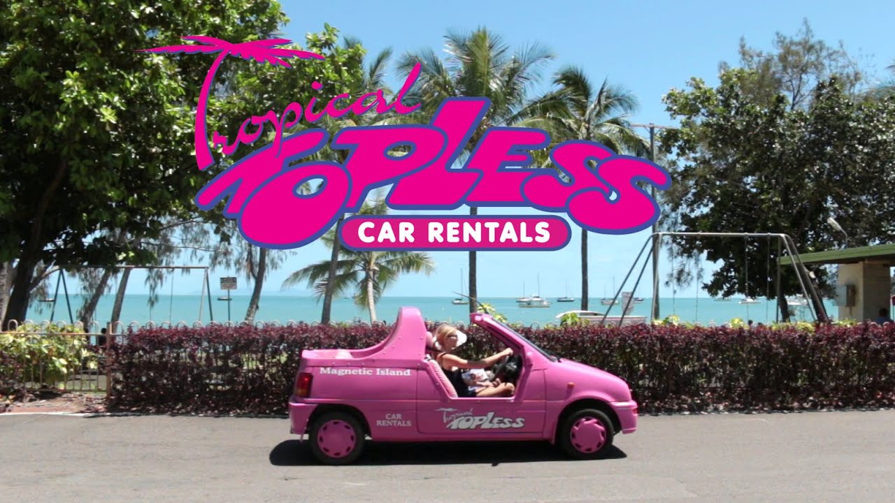 Tropical topless car