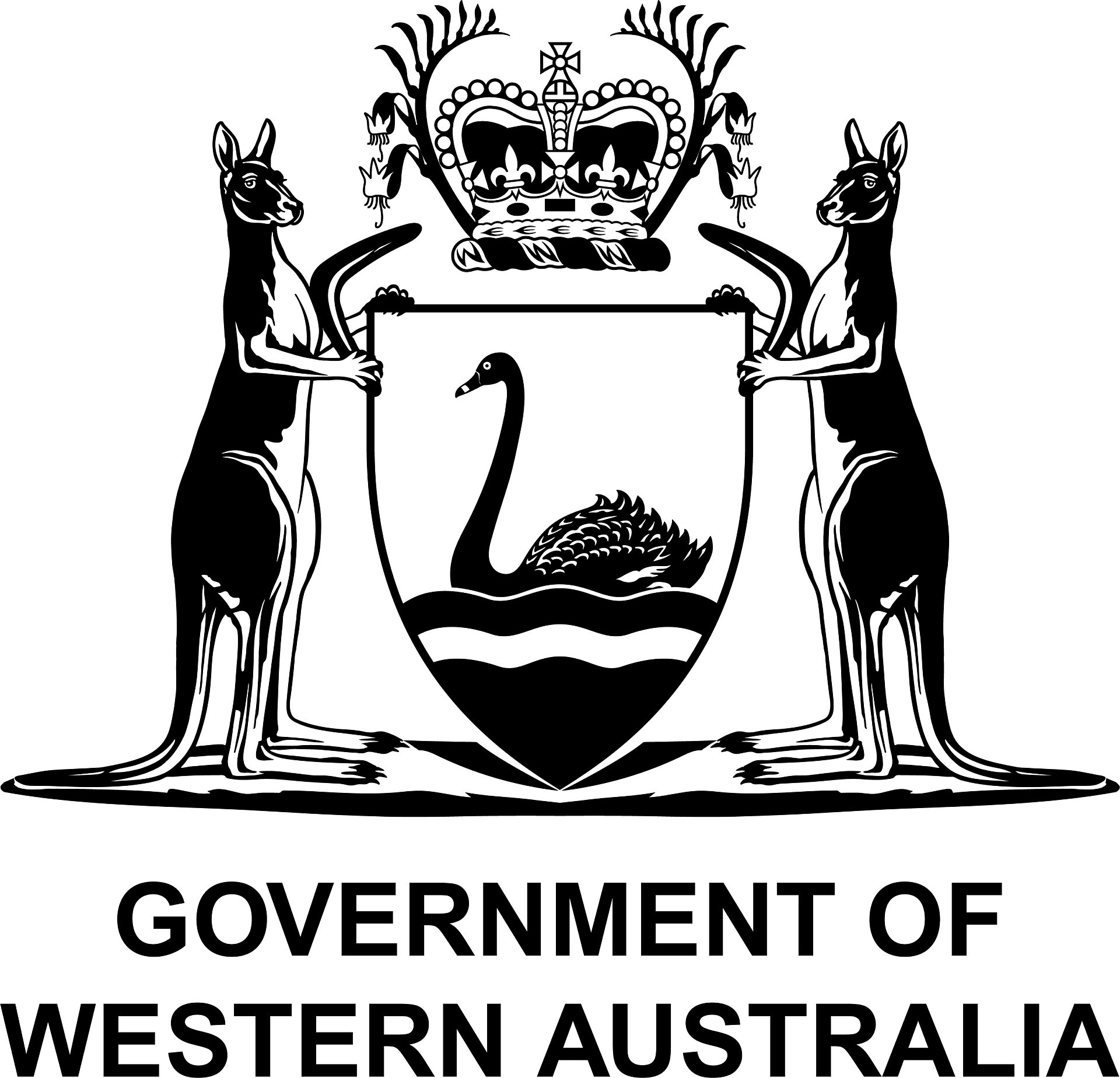 Coat of Arms with text Go WA mono793c3cd8 cc74 46cb 8bfc e47602ebd322