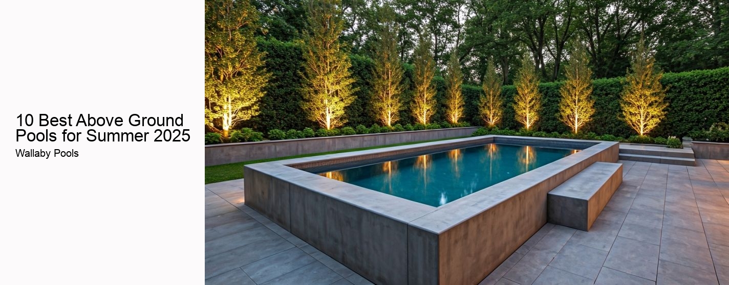 10 Best Above Ground Pools for Summer 2025