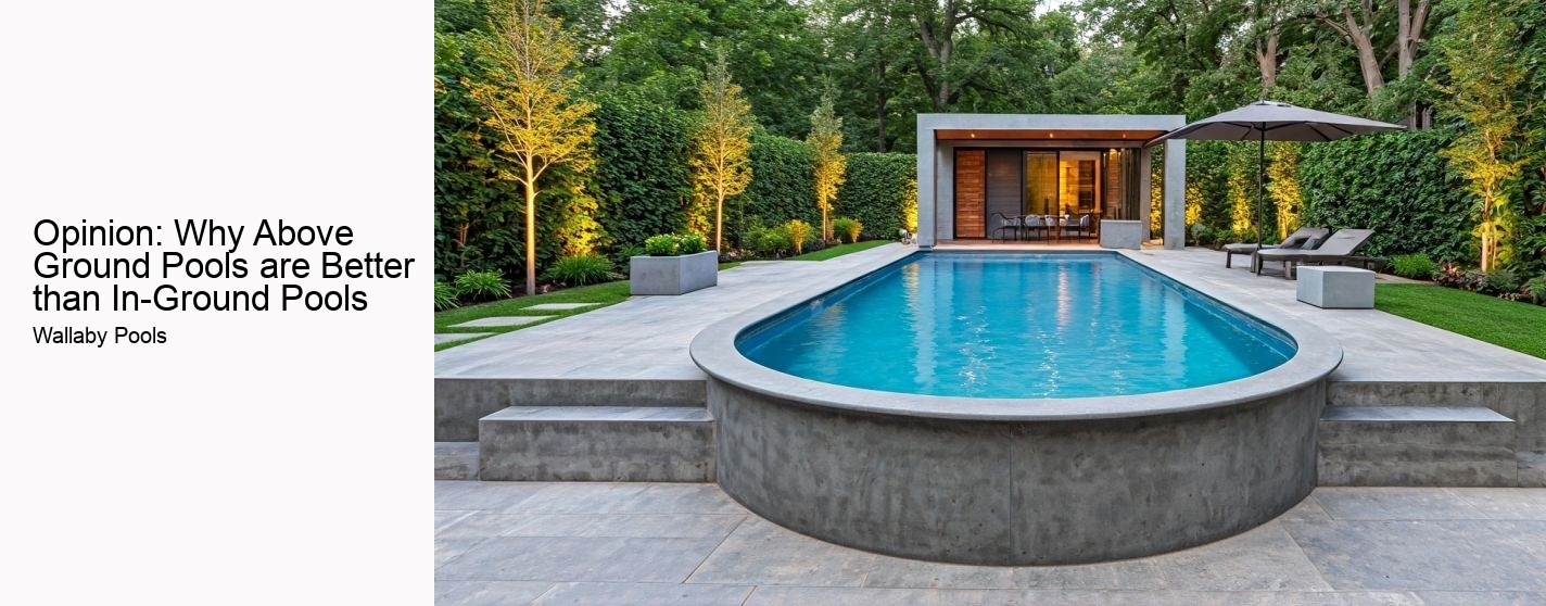 Opinion: Why Above Ground Pools are Better than In-Ground Pools