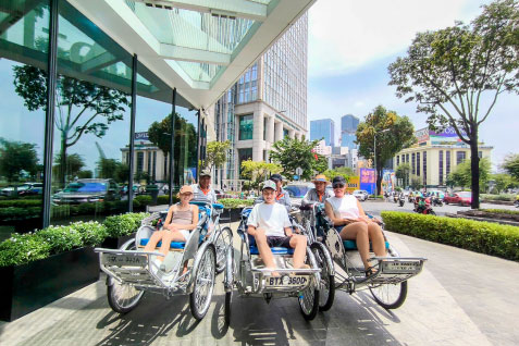 Saigon City View: Cyclo Sightseeing Tour - 3 hours (SGT002)