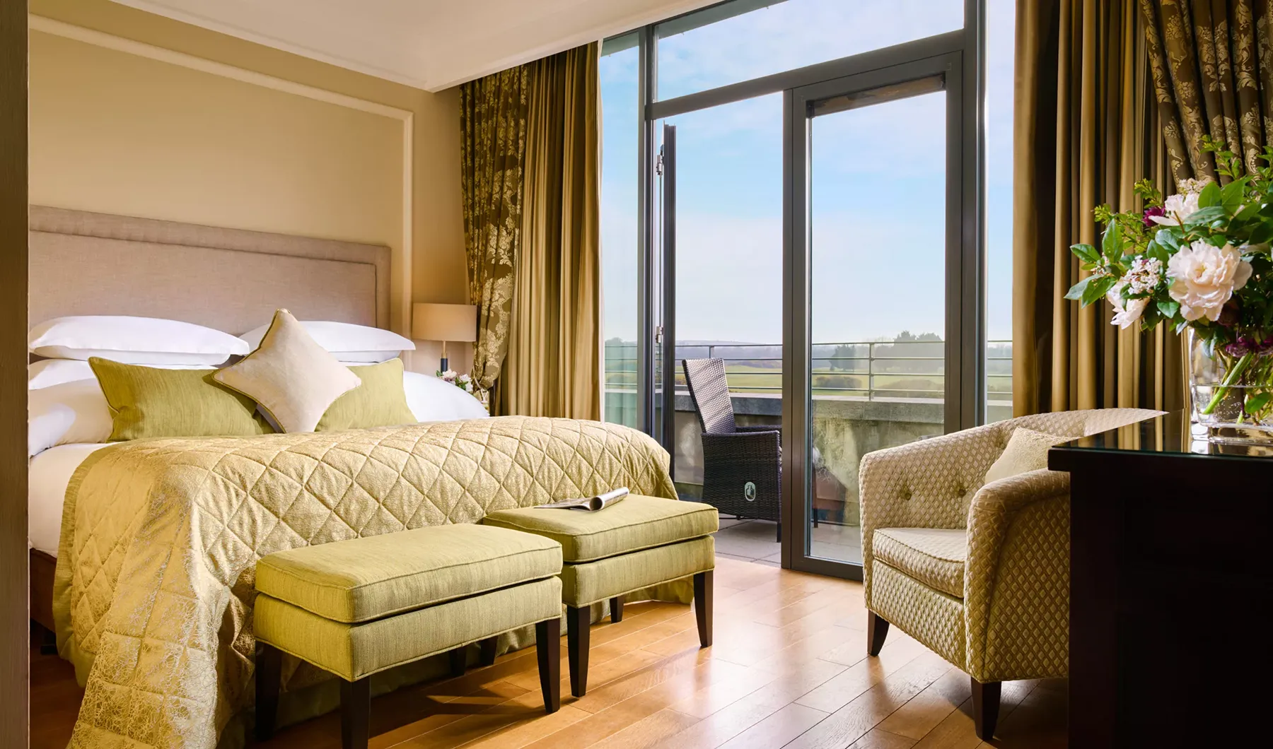 Castlemartyr Resort, County Cork, Ireland, Junior Suite with Balcony