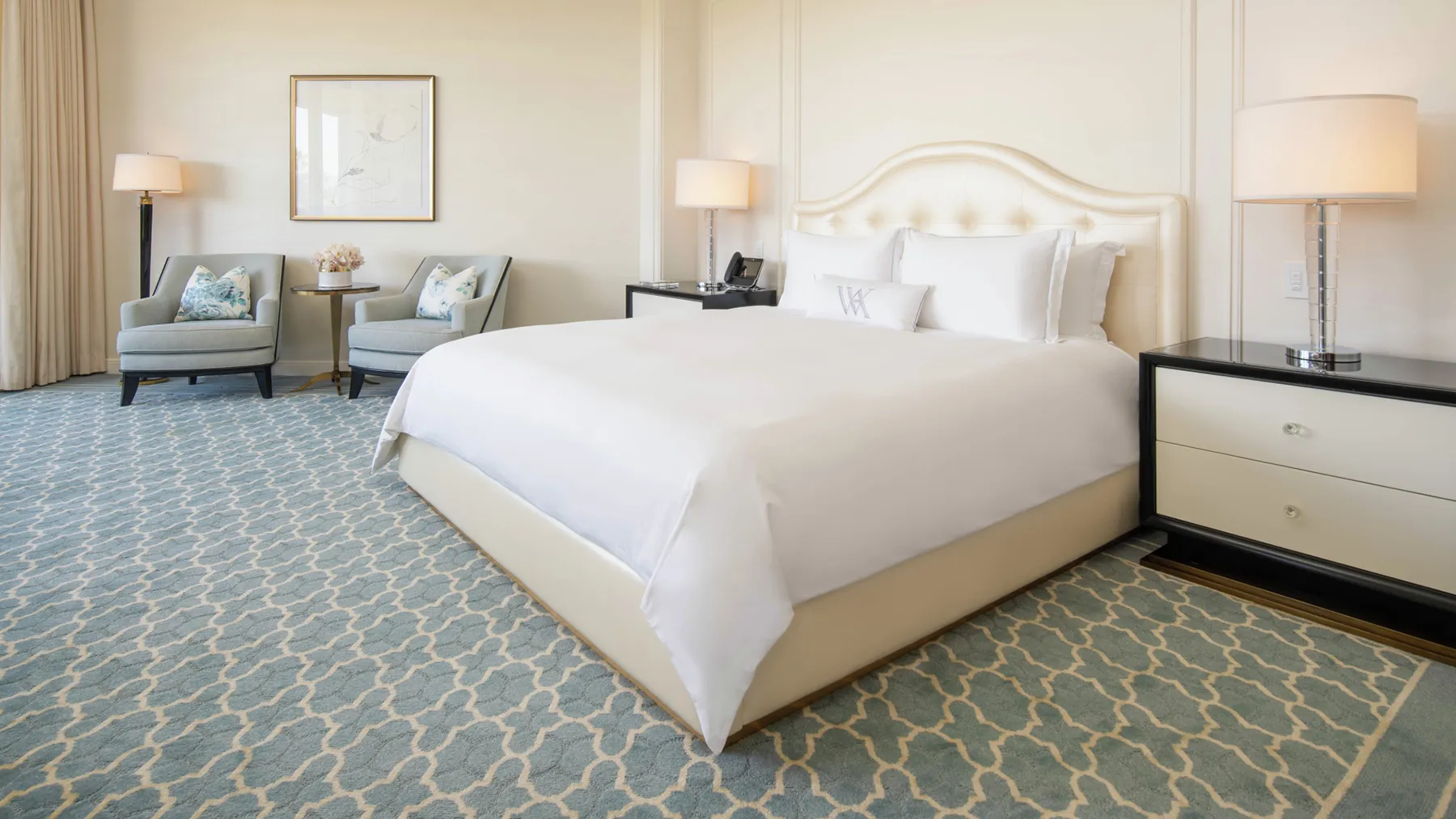 Waldorf Astoria Beverly Hills, Los Angeles, California, USA, Beverly Hills King Room with Terrace and View