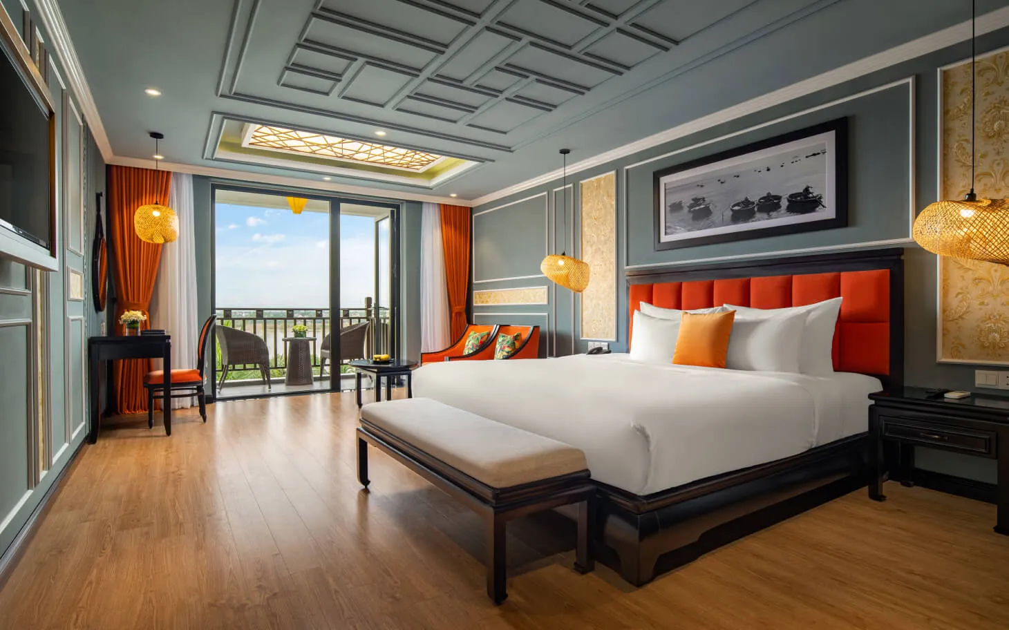 Bel Marina Hoi An Resort, Hội An, Vietnam, Deluxe Balcony River View Room