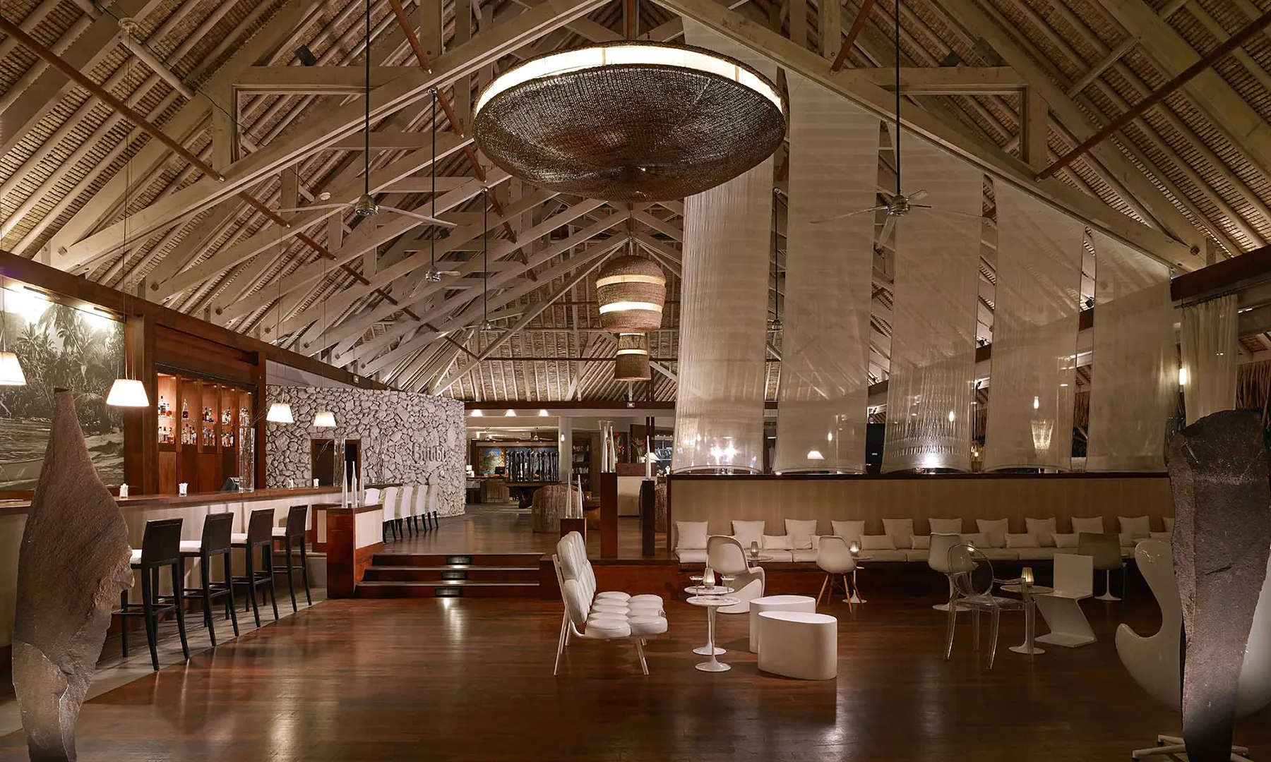 InterContinental Bora Bora Resort & Thalasso Spa, French Polynesia, Bubbles Bar