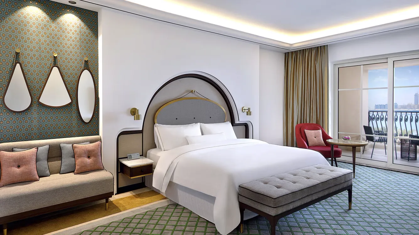 The Westin Dubai Mina Seyahi Beach Resort & Marina, Dubai Marina, U.A.E., Deluxe Sea View Room