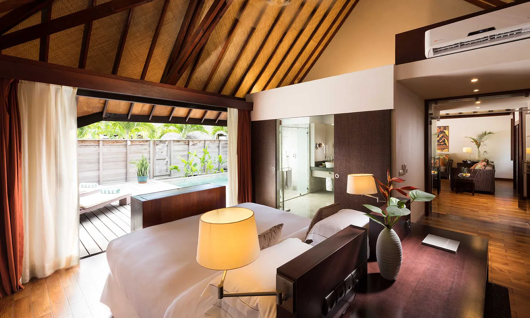 Hilton Moorea Lagoon Resort & Spa, Moorea, French Polynesia, King Garden Suite with Private Pool