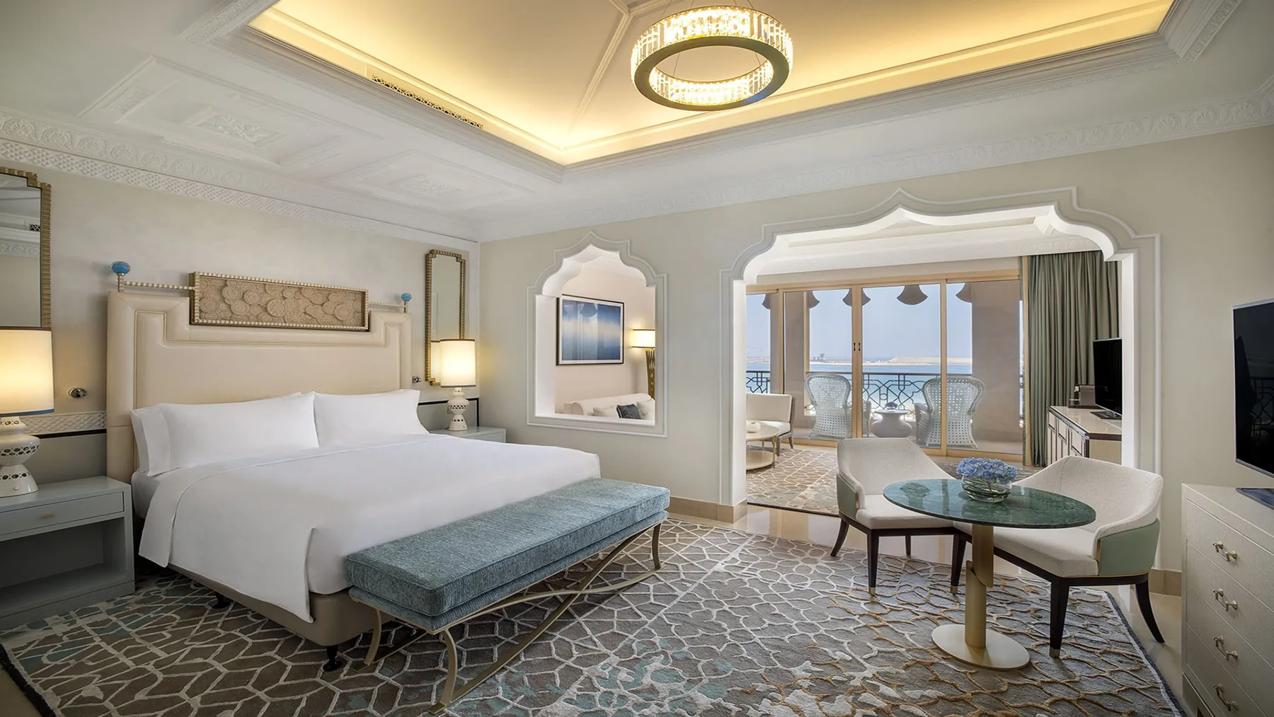 Waldorf Astoria Ras Al Khaimah, U.A.E., King Ocean View Junior Suite