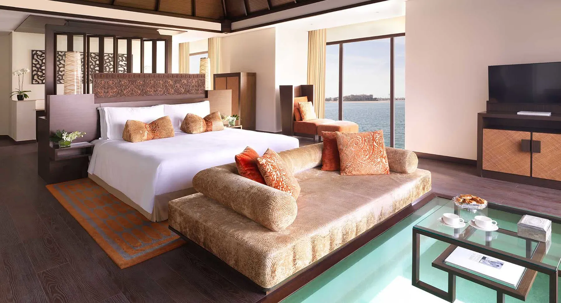 Anantara The Palm Dubai Resort, The Palm Jumeirah, Dubai, U.A.E., One Bedroom Overwater Villa