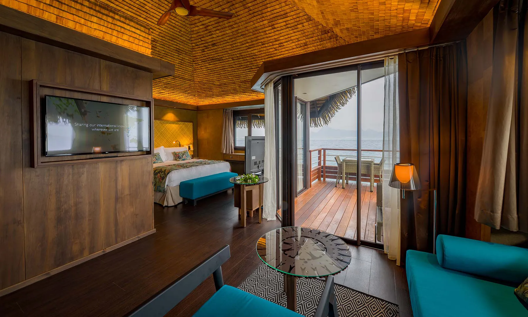 InterContinental Tahiti Resort & Spa, French Polynesia, Overwater Bungalow Moorea View