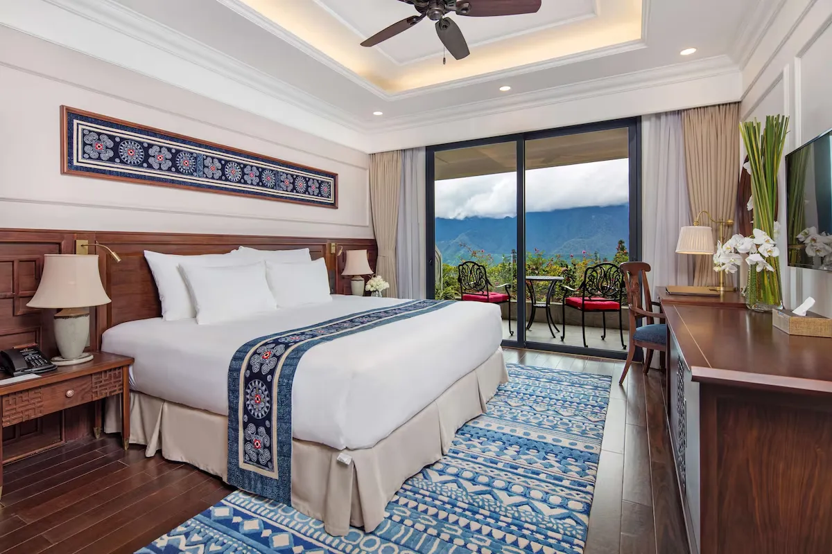 Silk Path Grand Sapa Resort & Spa, Sapa, Vietnam, Balcony Premium Classic Mountain Room